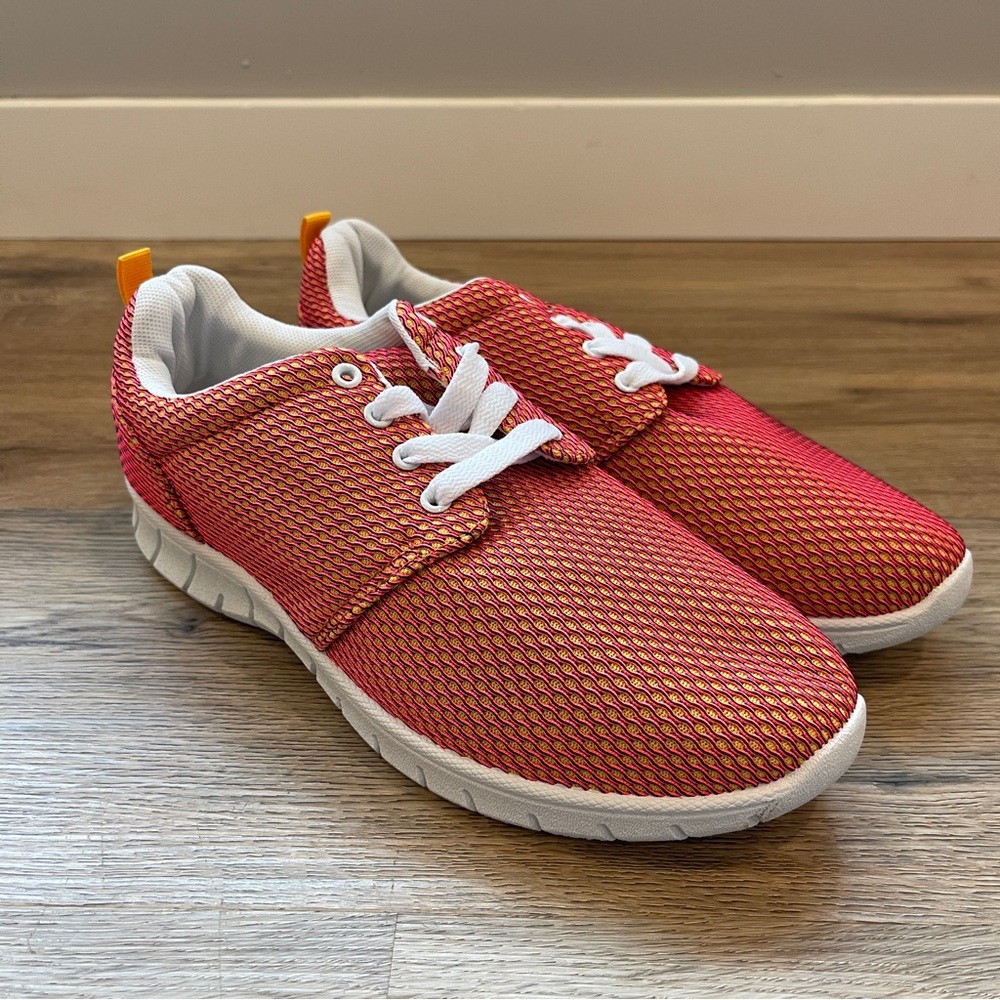 Unsensored Red and Orange Women's Shoes